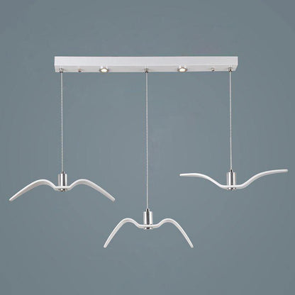 Seagull Resin Minimalist Metal Pendant Light