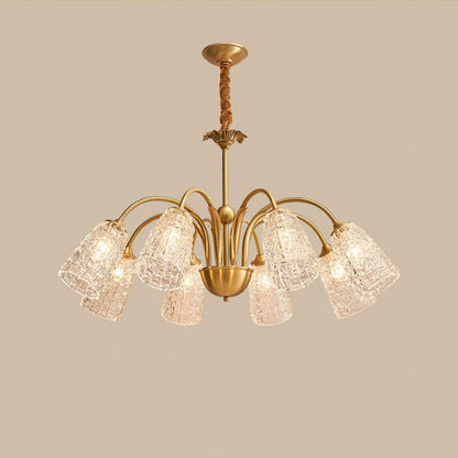 Nikoll Art Deco Crystal Chandelier