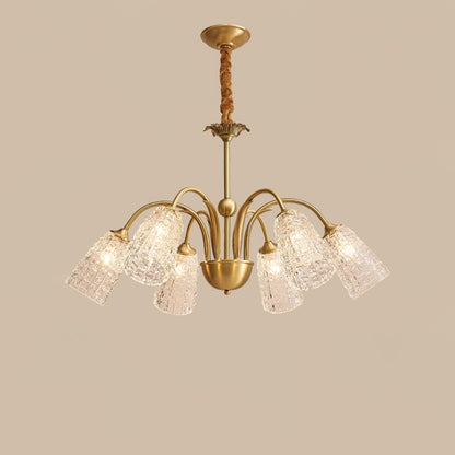 Nikoll Art Deco Crystal Chandelier