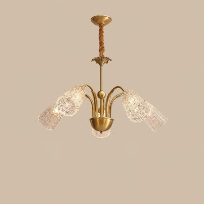 Nikoll Art Deco Crystal Chandelier