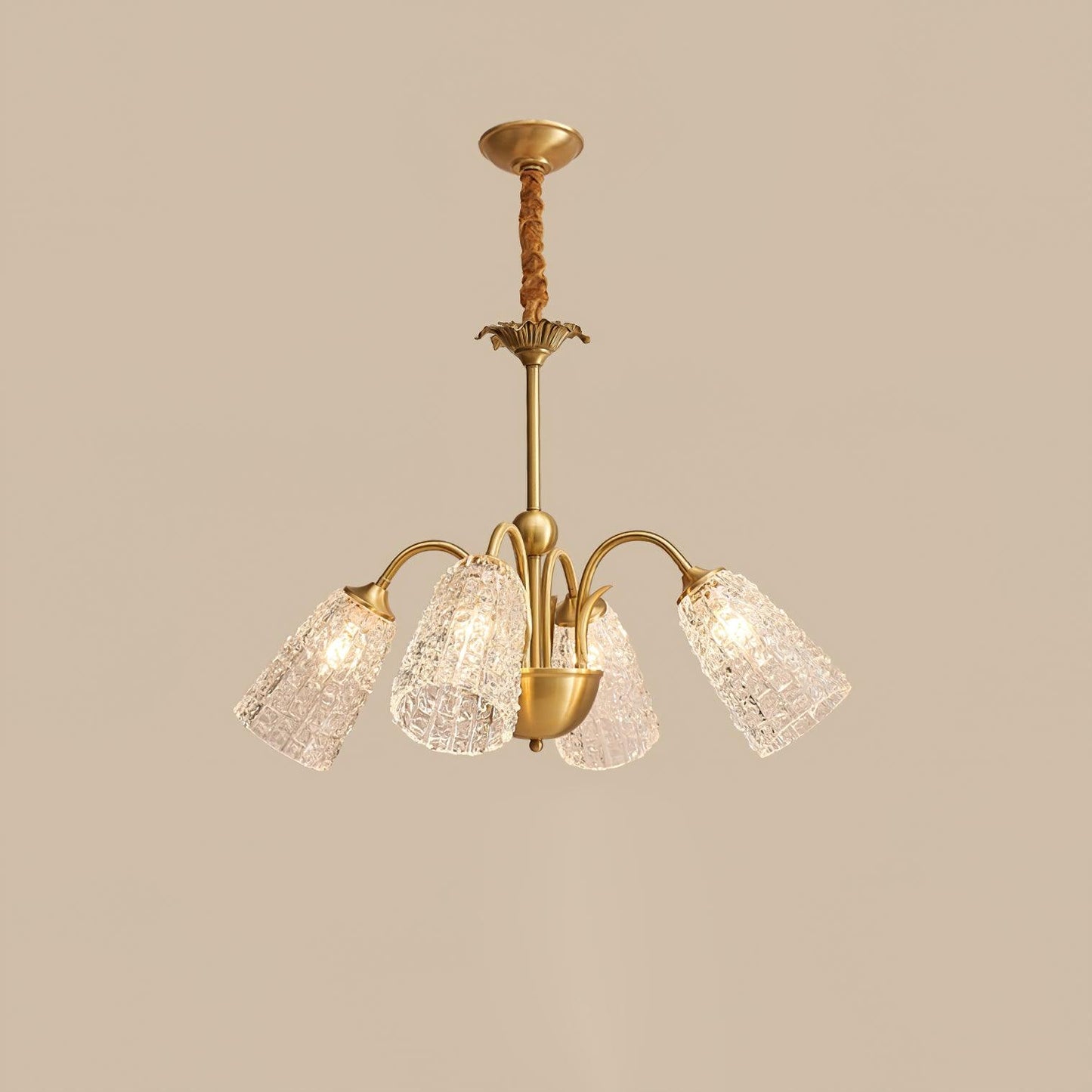 Nikoll Art Deco Crystal Chandelier