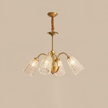 Nikoll Art Deco Crystal Chandelier