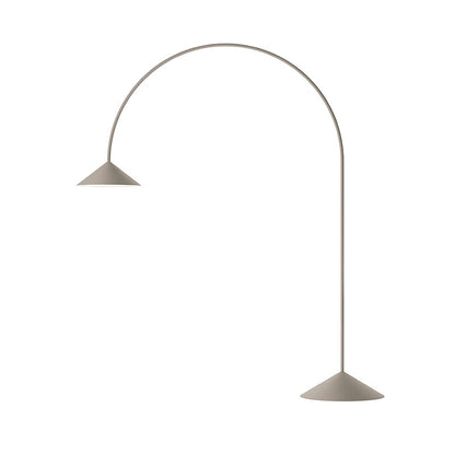 Arc Out Traditional Aluminum Floor Lamp