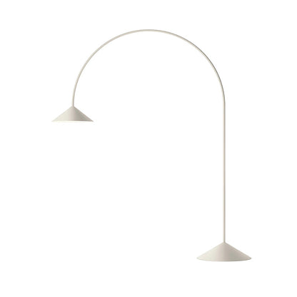 Arc Out Traditional Aluminum Floor Lamp