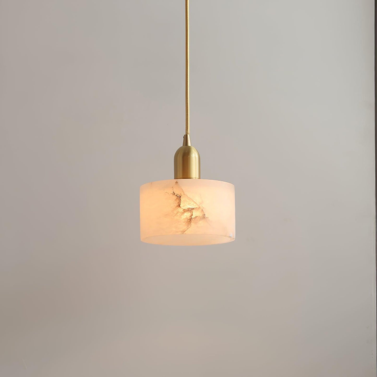 Odyssey Art Deco Brass Pendant Light