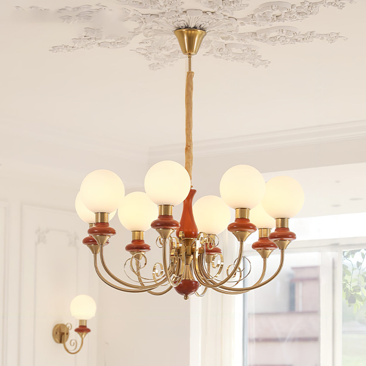 Onyx Eclectic Crystal Chandelier