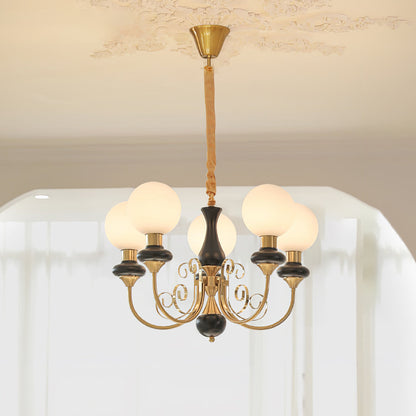 Onyx Eclectic Crystal Chandelier