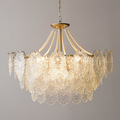 Pearls Modern Crystal Chandelier