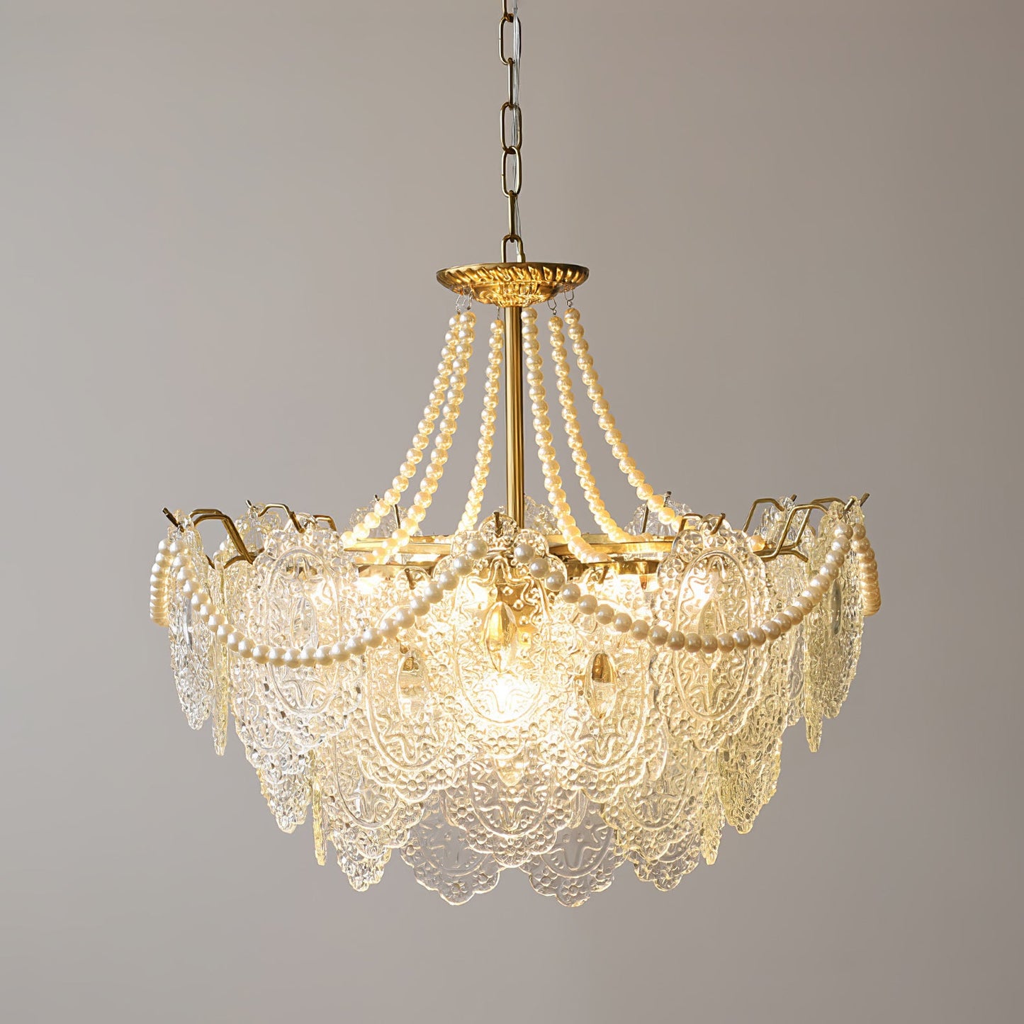 Pearls Modern Crystal Chandelier