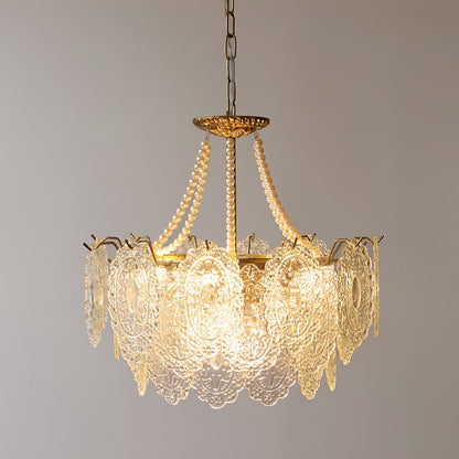 Pearls Modern Crystal Chandelier