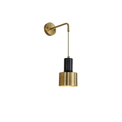 Pino Single Contemporary Metal Wall Lamp