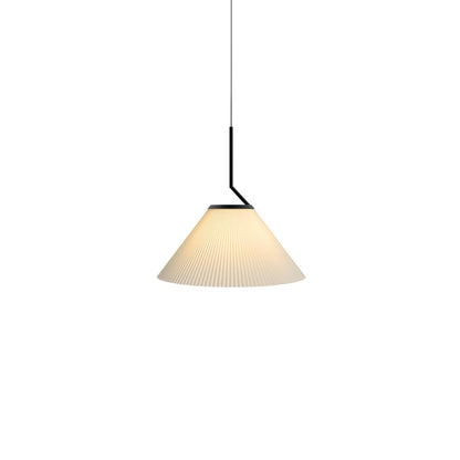 Pleated Skirt Contemporary Metal Pendant Light