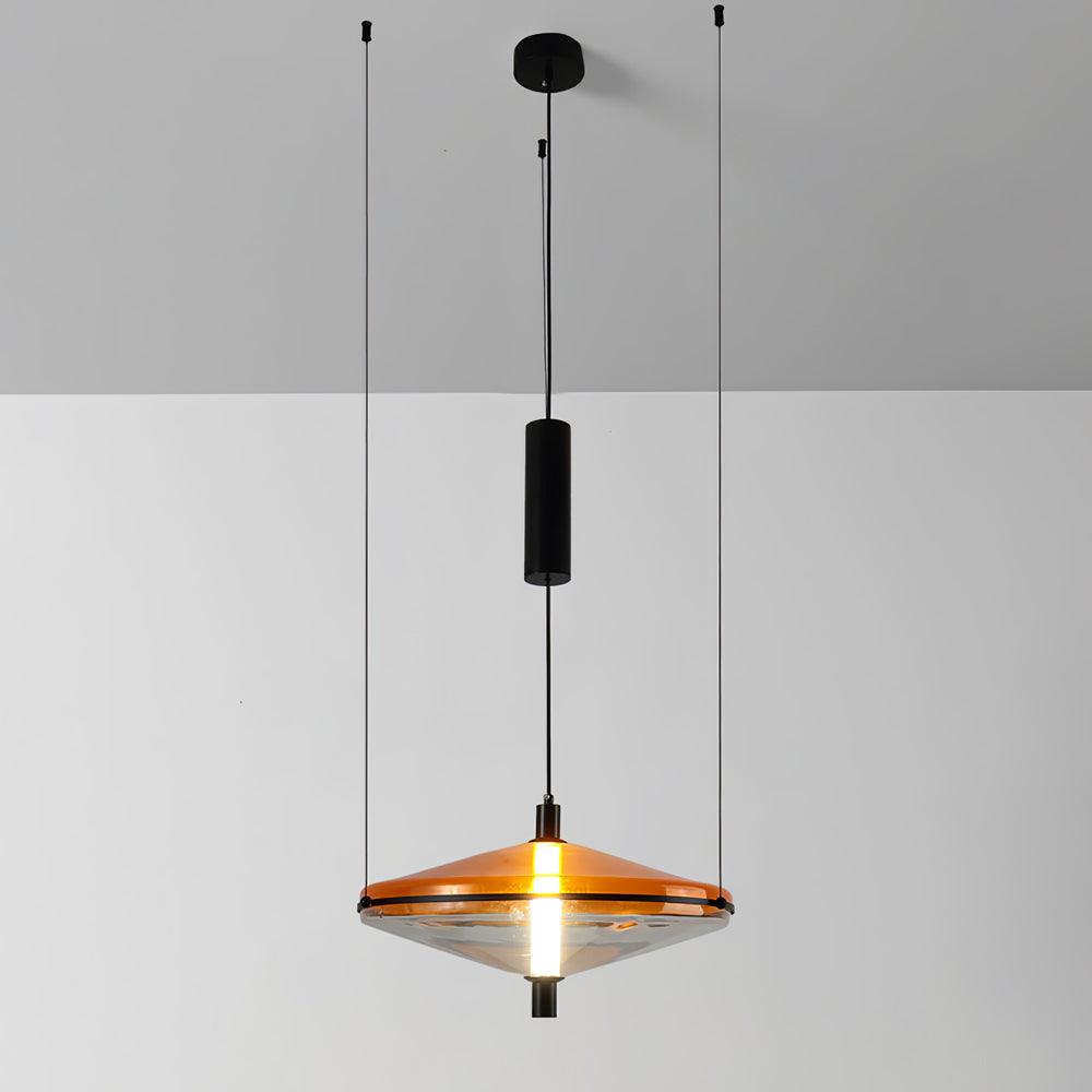 Proton Cone Eclectic Metal Pendant Lamp