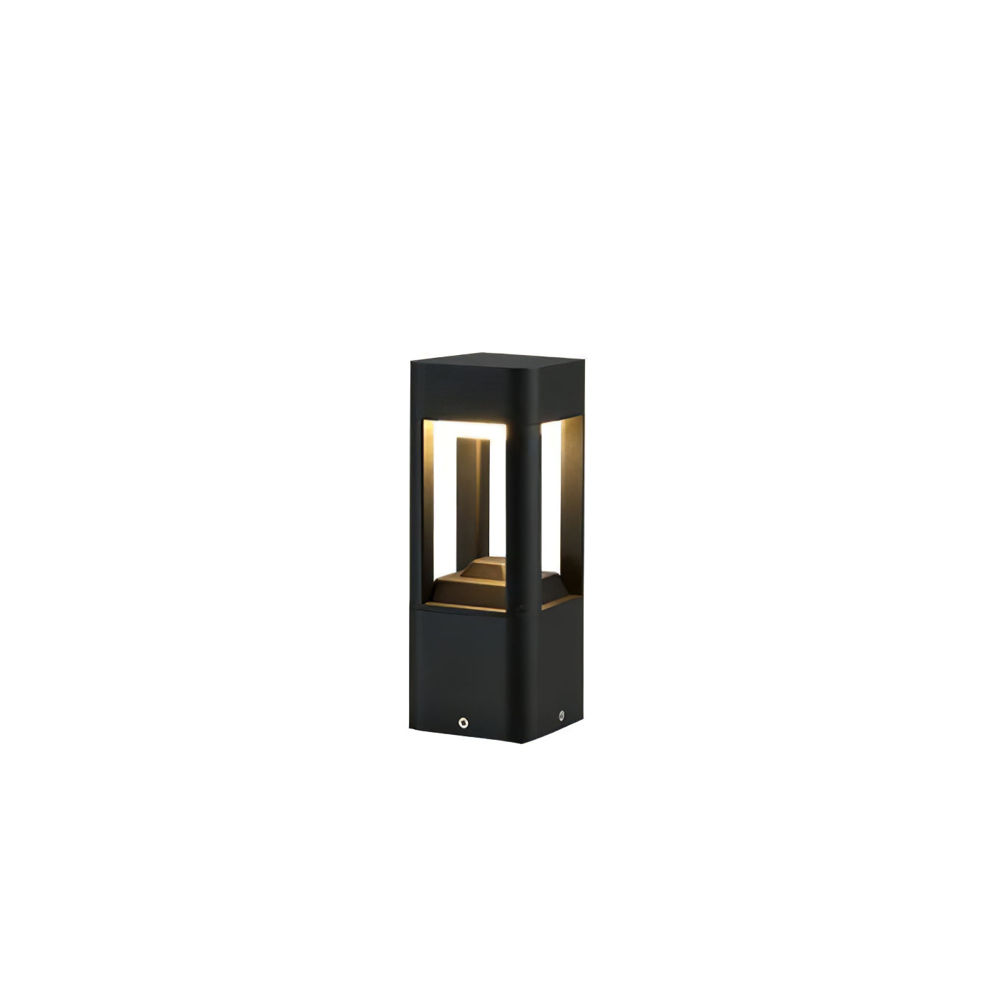 Rectangular Column Garden Modern Aluminum Outdoor Light