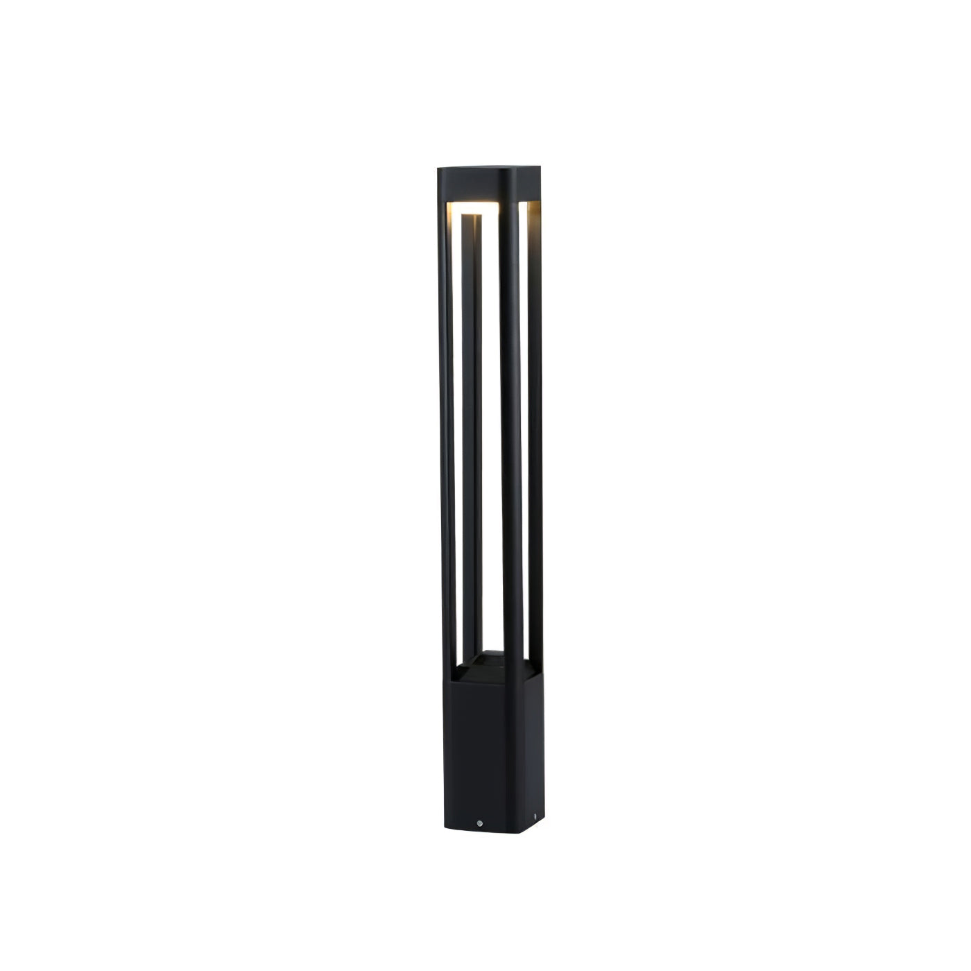 Rectangular Column Garden Modern Aluminum Outdoor Light