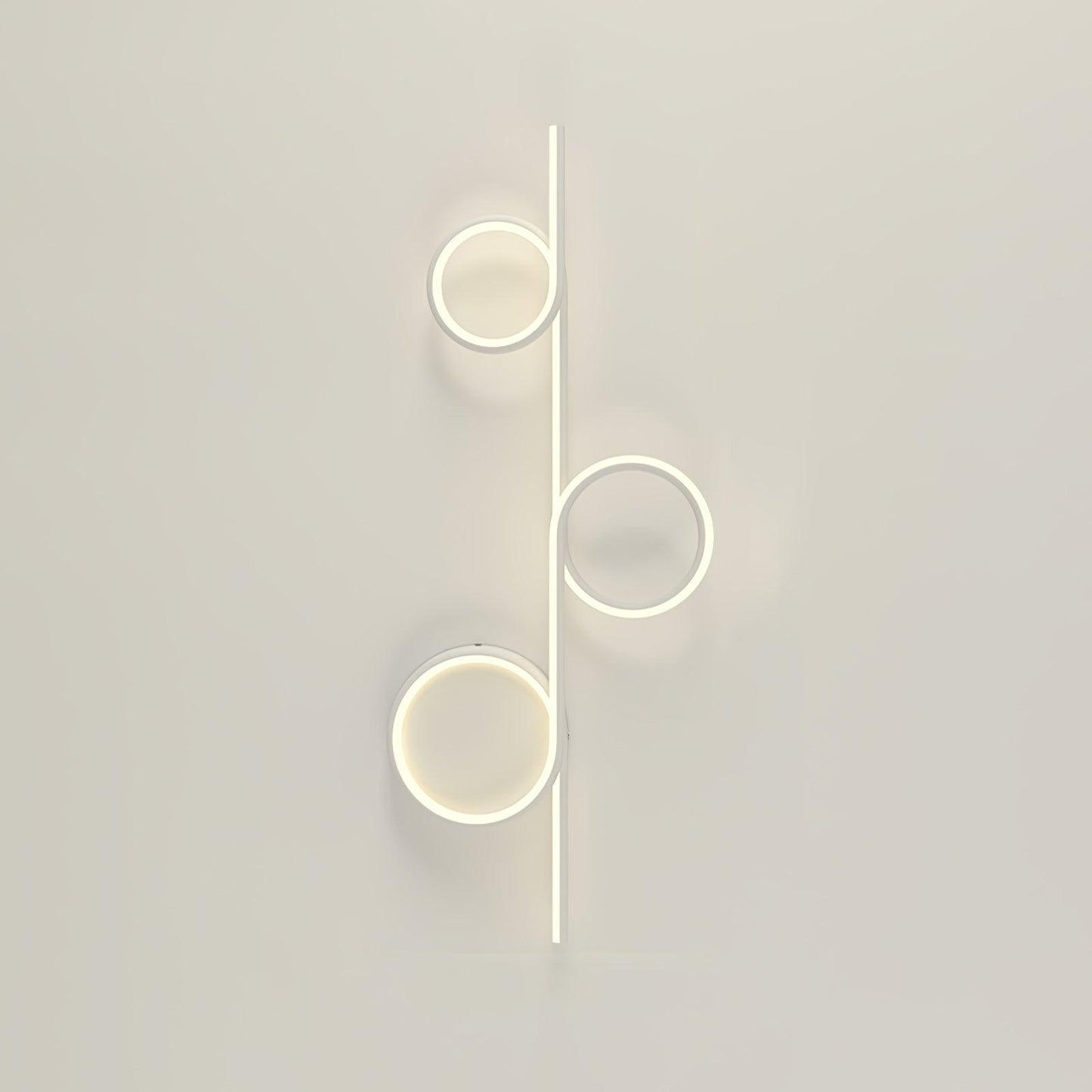 Rhythmic Line Eclectic Metal Wall Light