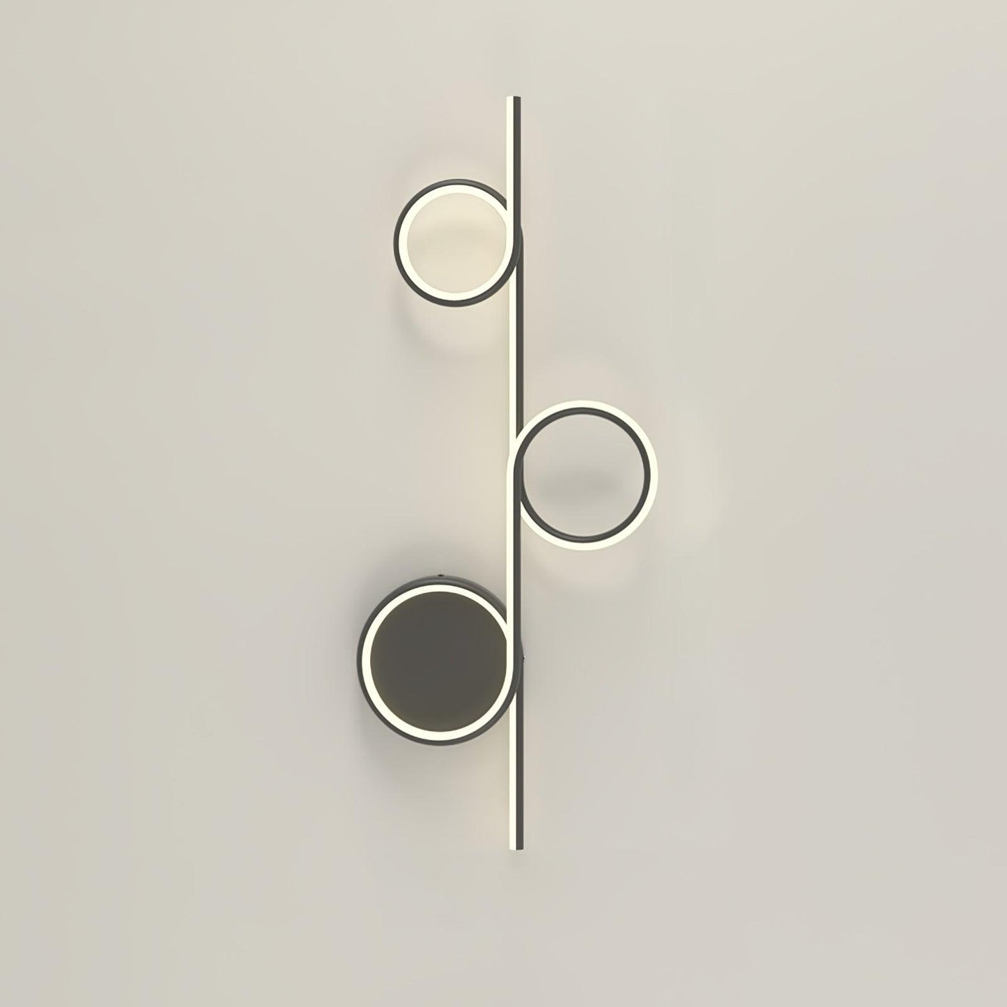 Rhythmic Line Eclectic Metal Wall Light