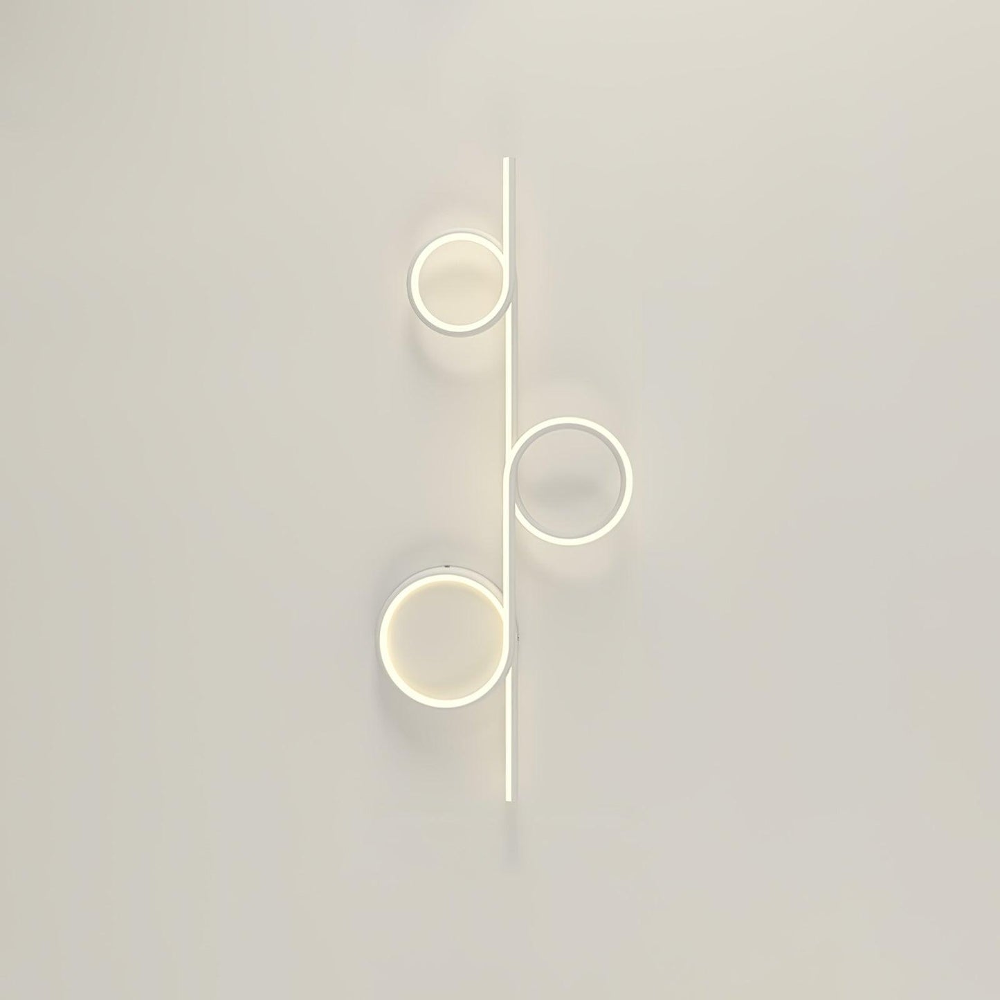 Rhythmic Line Eclectic Metal Wall Light