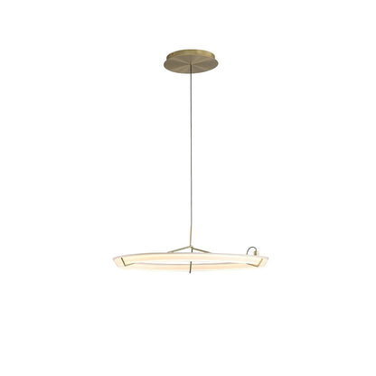 Ring Nodes Eclectic Metal Pendant Lamp