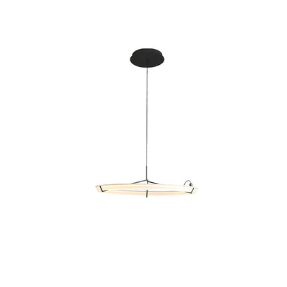 Ring Nodes Eclectic Metal Pendant Lamp