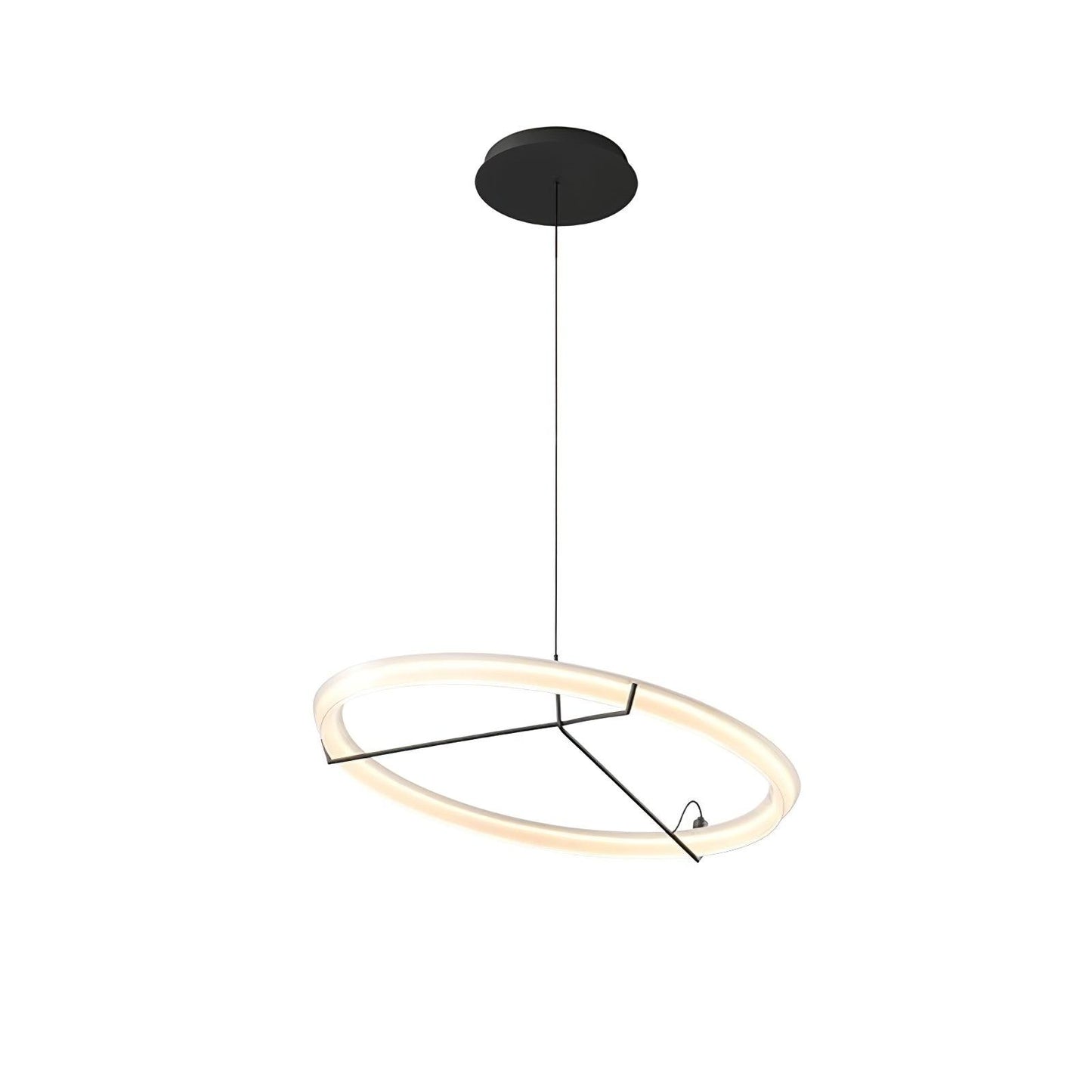 Ring Nodes Eclectic Metal Pendant Lamp