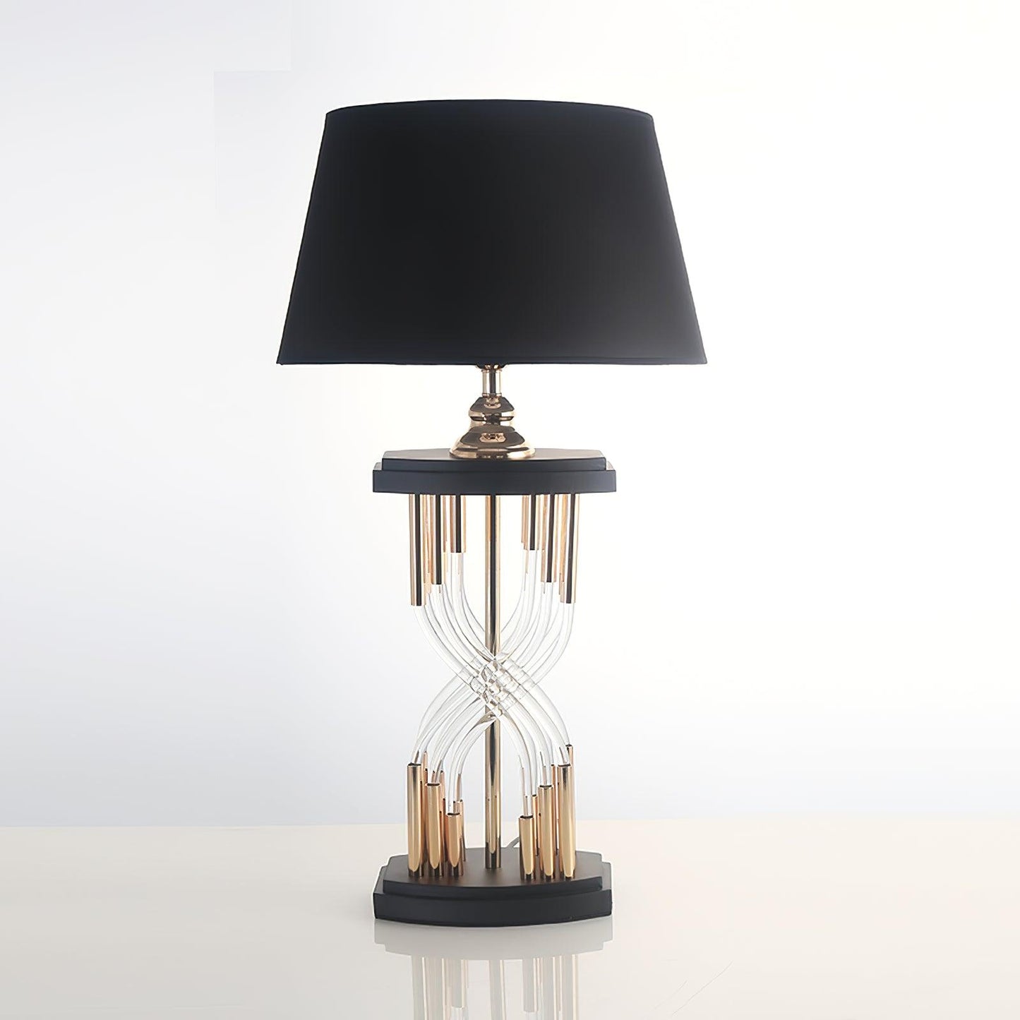 Rock And Rule Eclectic Crystal Table Lamp