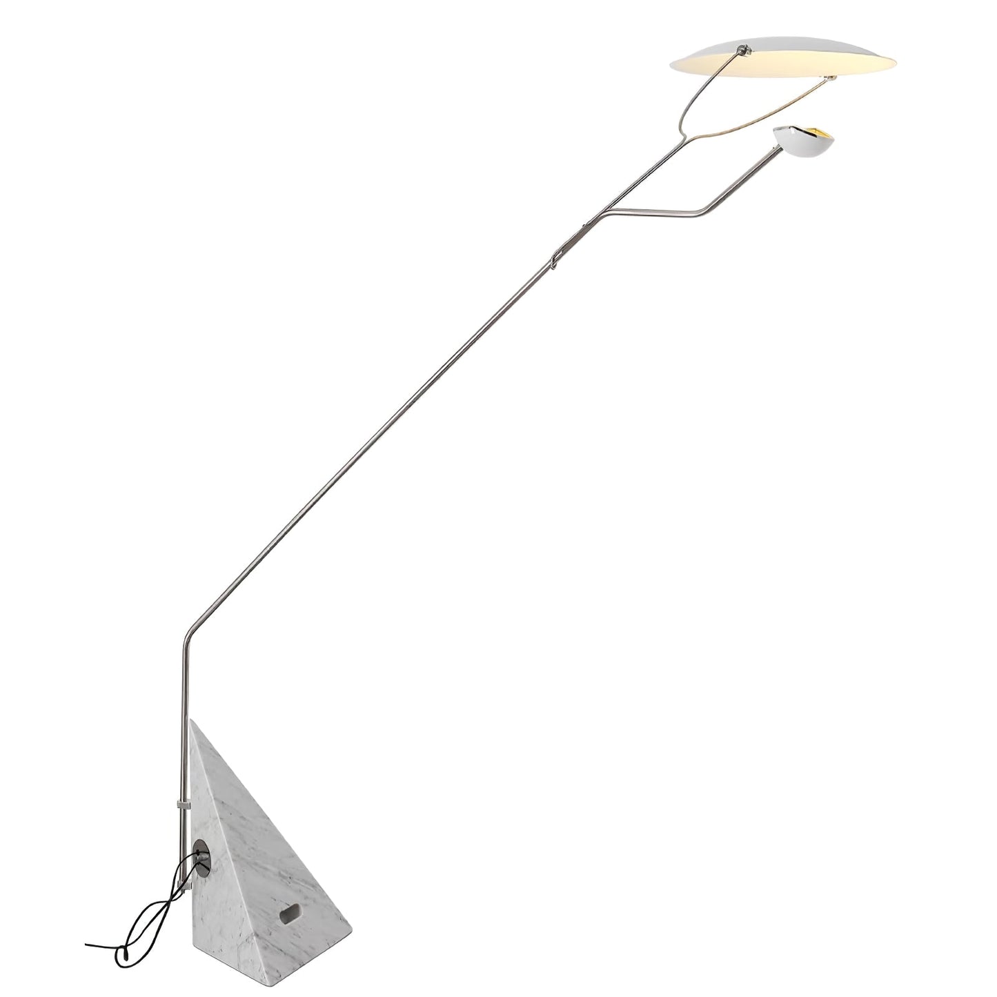 Salocchi Marble Modern Steel Floor Lamp