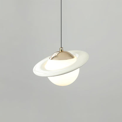 Saturn Planet Modern Crystal Pendant Lamp