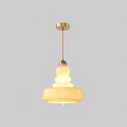 Schoolhouse Minimalist Crystal Pendant Light