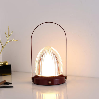 Seine Built-in Battery Eclectic Metal Table Lamp