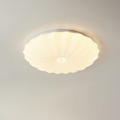 Acrylic Shell Round Minimalist Metal Ceiling Lamp