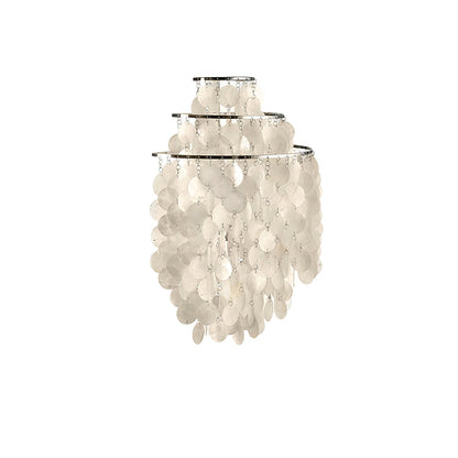 Shell Cascading Modern Metal Wall Light