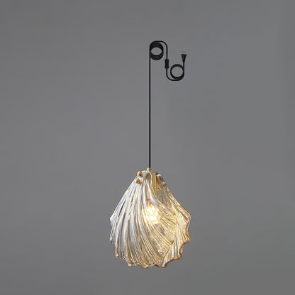 Shell Mini Modern Crystal Pendant Swag Light