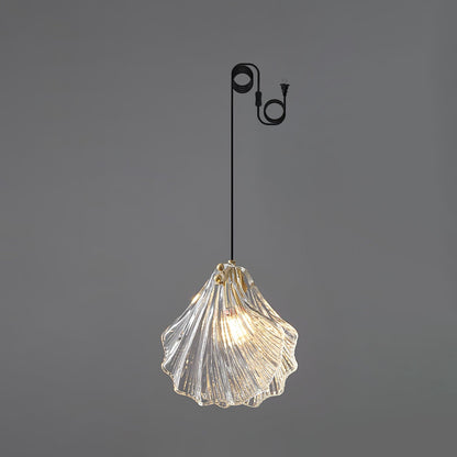 Shell Mini Modern Crystal Pendant Swag Light