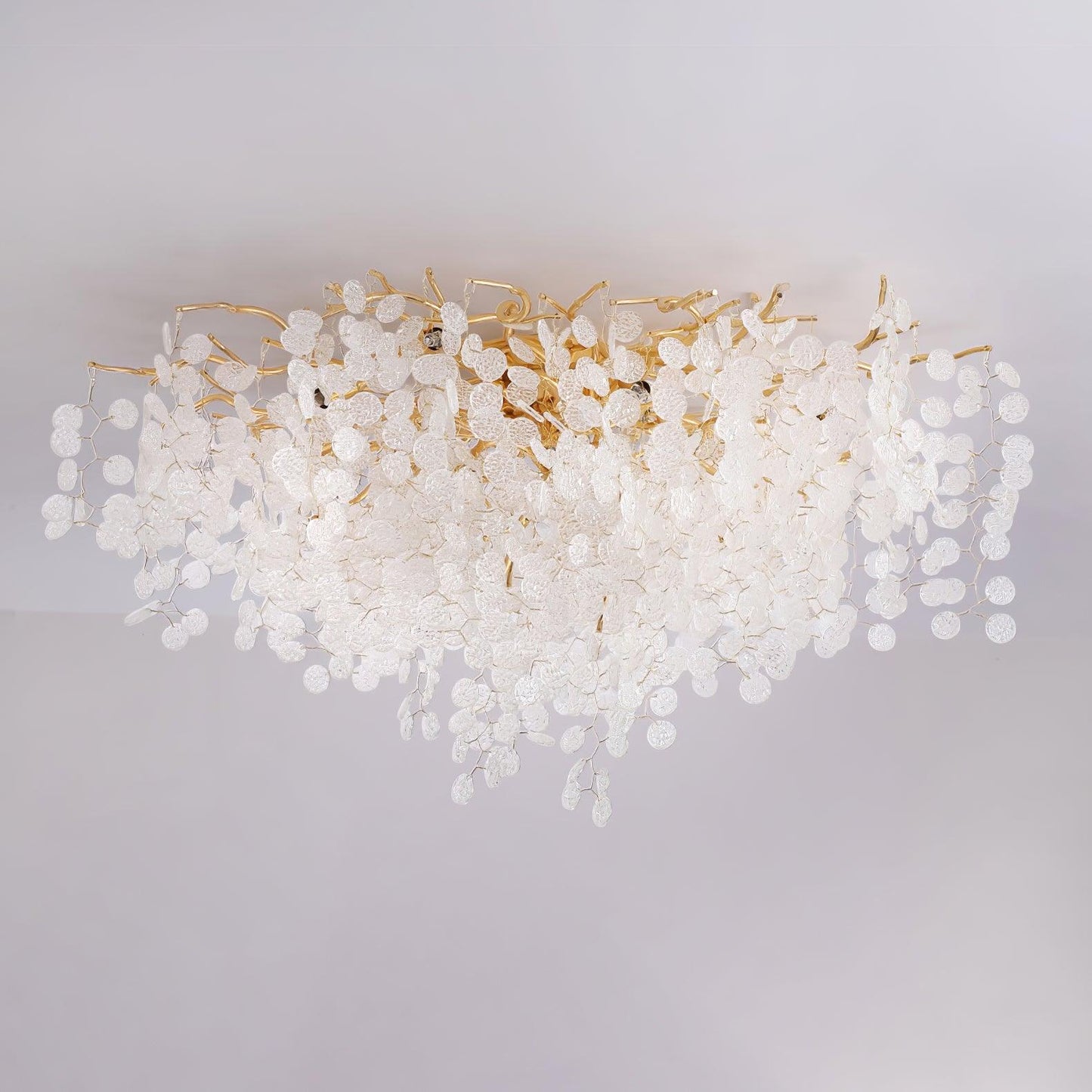 Shiro Noda Modern Crystal Ceiling Lamp