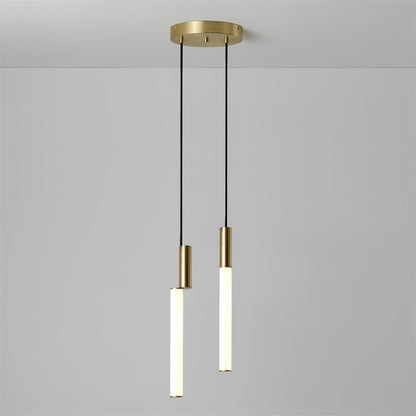 Signal LED Art Deco Aluminum Pendant Light