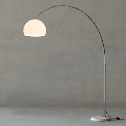 Sneedville Arched Art Deco Steel Floor Lamp