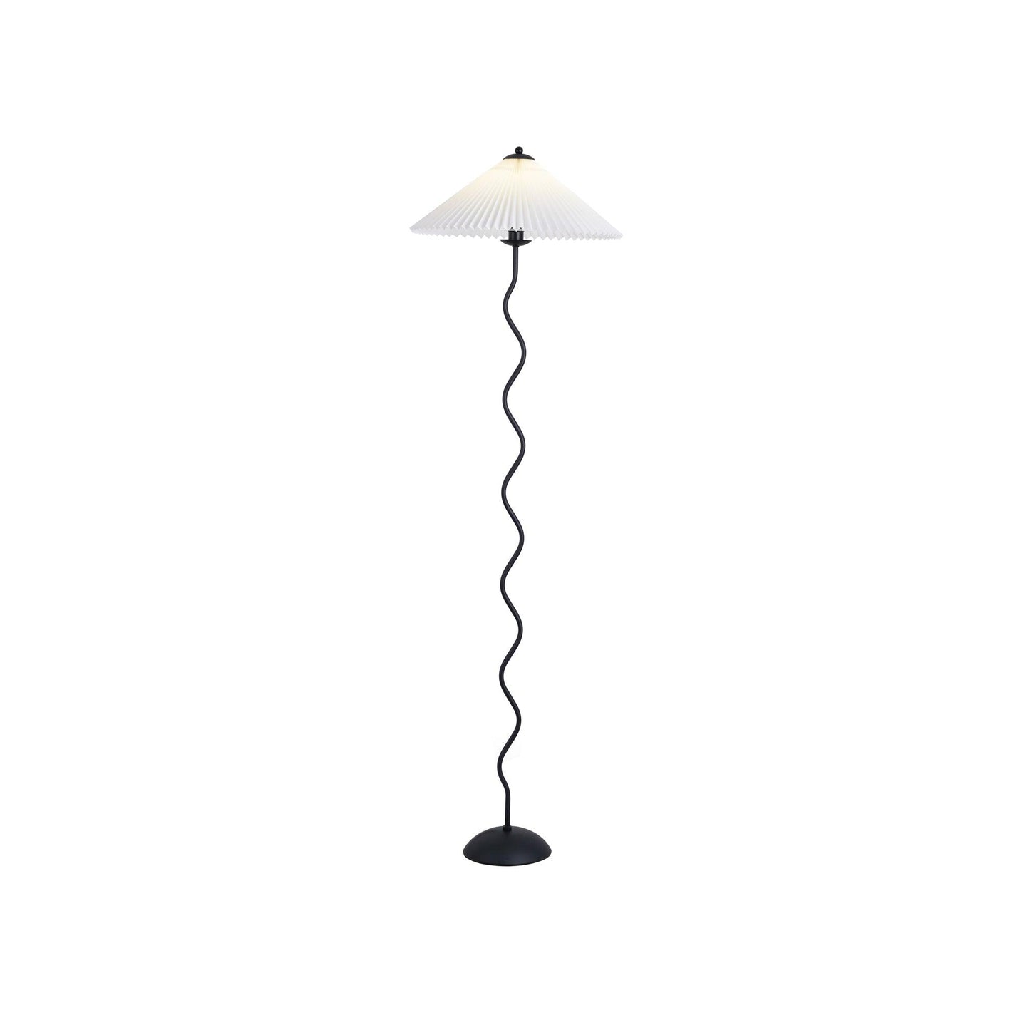 Squiggle Traditional Metal Floor Lamp