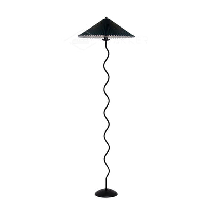 Squiggle Traditional Metal Floor Lamp