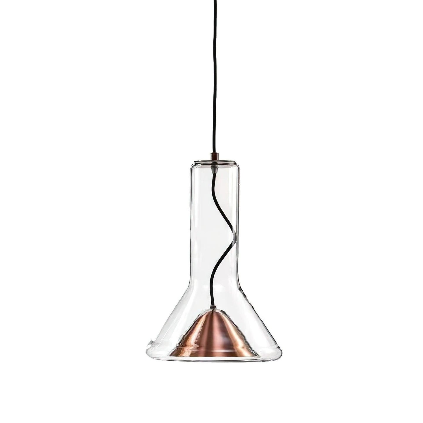 Swirl Modern Crystal Pendant Light