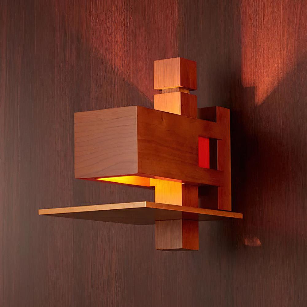 Taliesin Modern Wood Wall Lamp