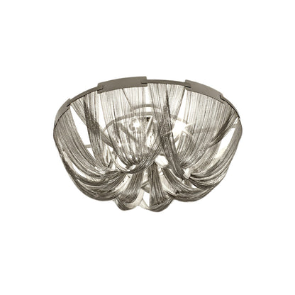 Tassel Aluminum Chain Modern Metal Ceiling Light