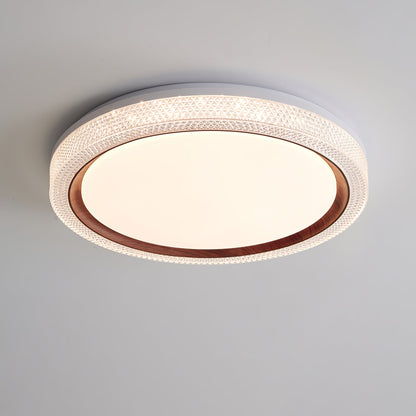 Thin Round Modern Metal Ceiling Lamp