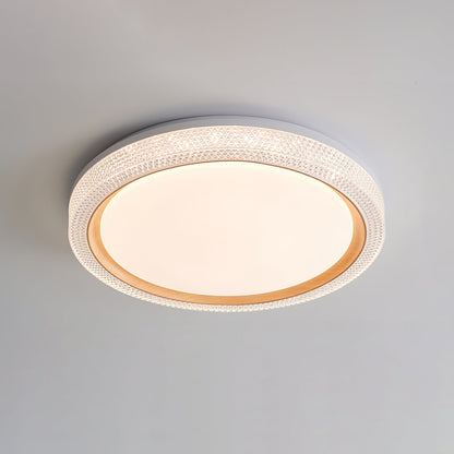 Thin Round Modern Metal Ceiling Lamp