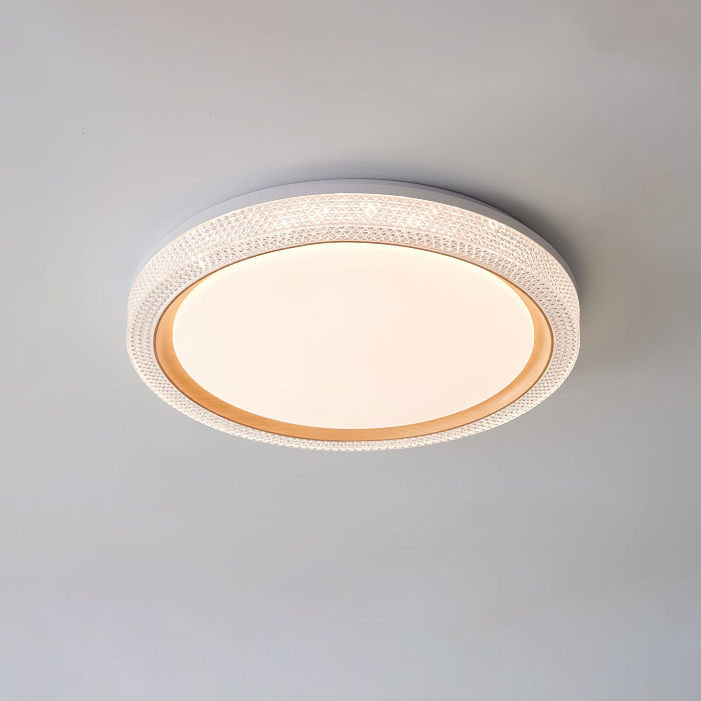 Thin Round Modern Metal Ceiling Lamp