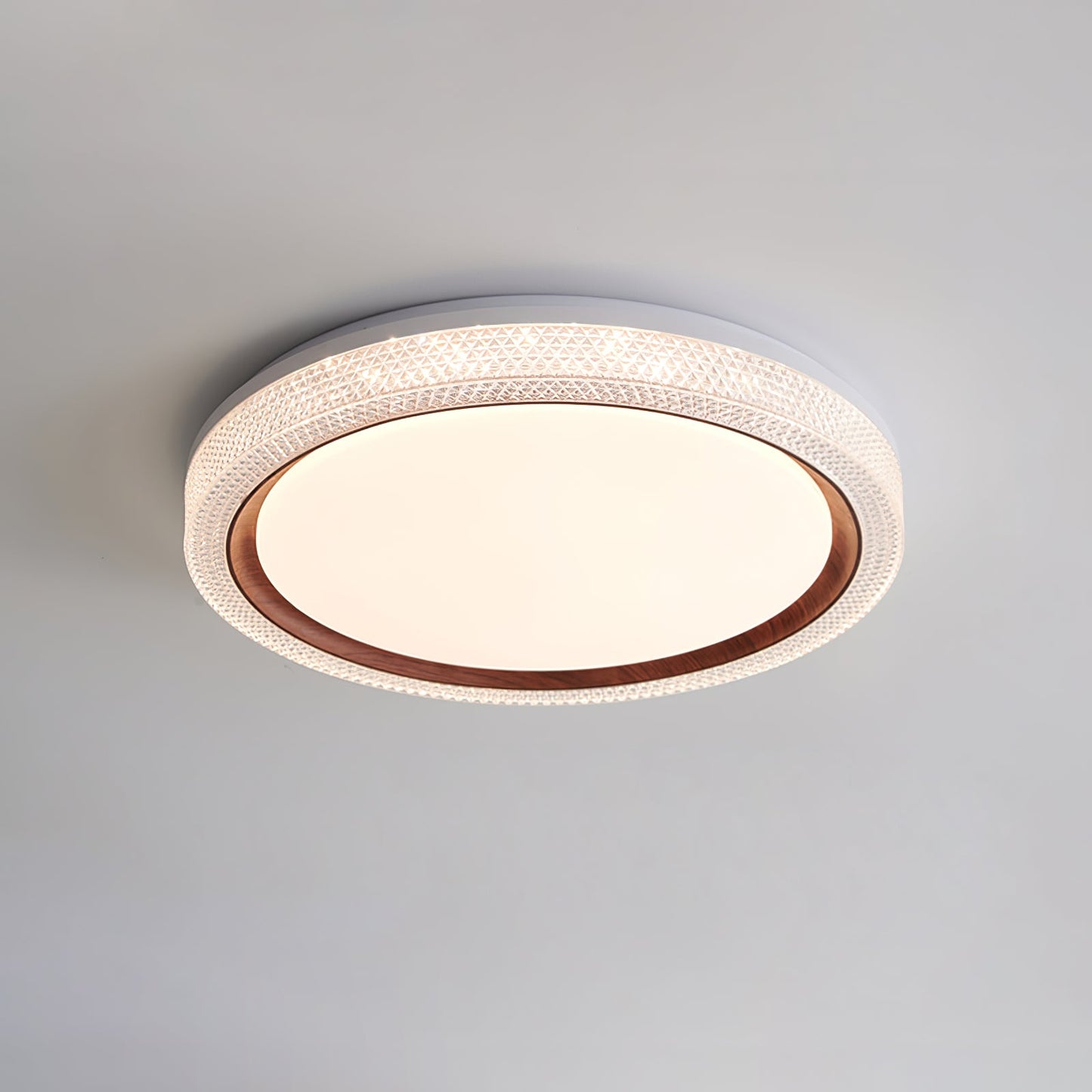 Thin Round Modern Metal Ceiling Lamp