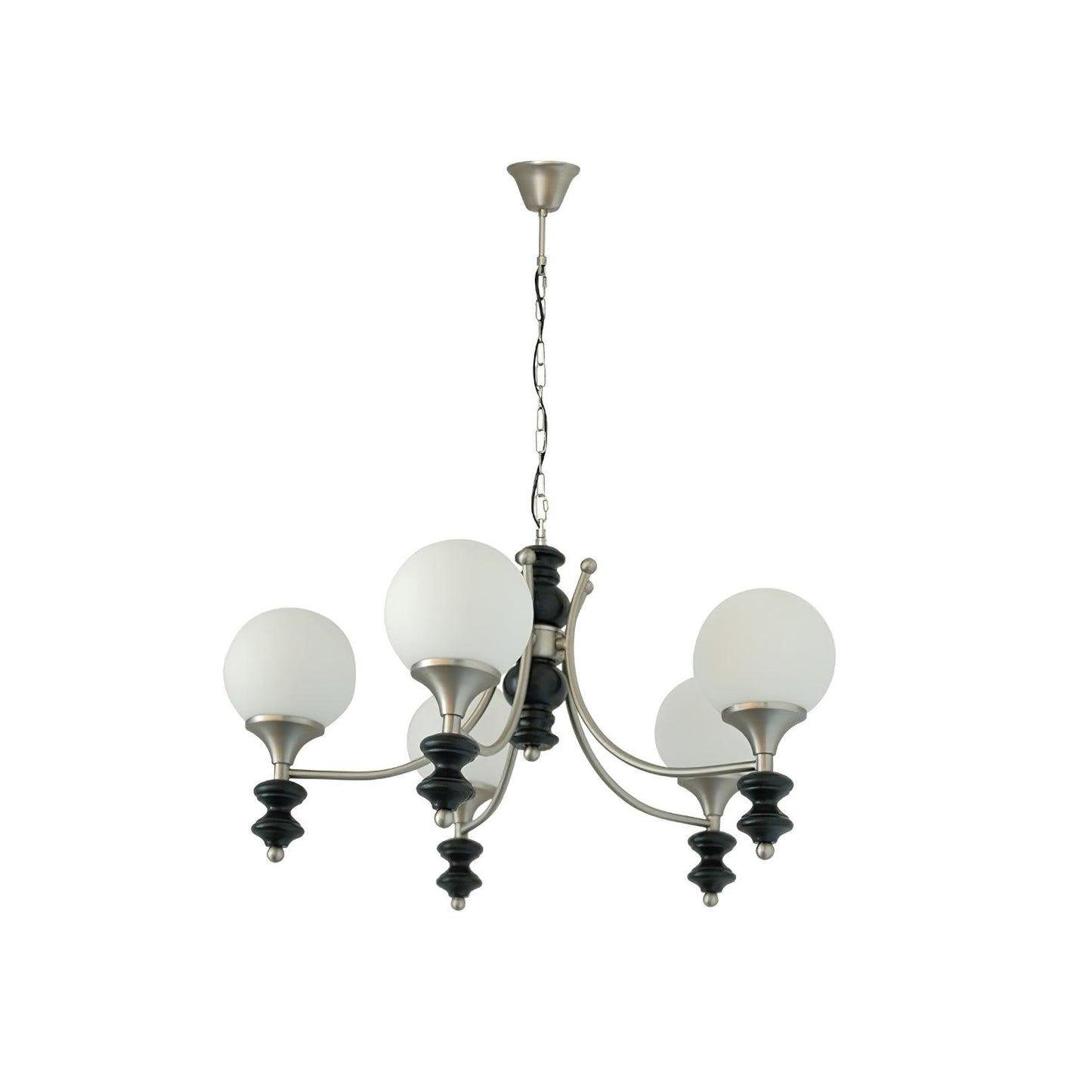 Tina Wooden Modern Crystal Chandelier