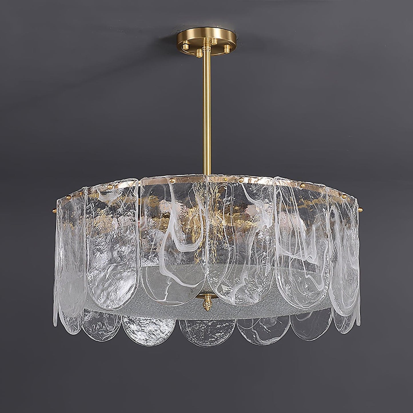 Traditional Crystal Classic Metal Chandelier