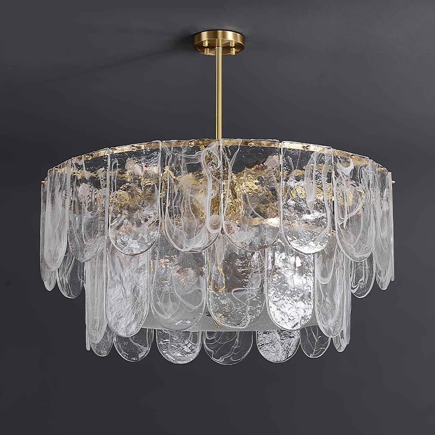 Traditional Crystal Classic Metal Chandelier