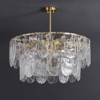 Traditional Crystal Classic Metal Chandelier